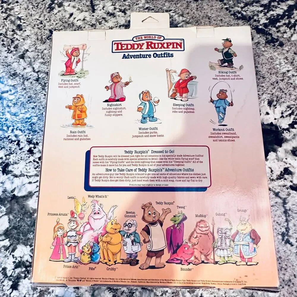 worlds of wonder teddy ruxpin